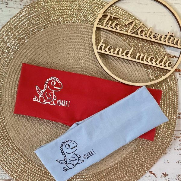 Trak za ušesa širok - motiv Dino