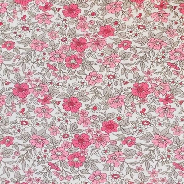 Trak za ušesa širok - motiv drobne  rožice