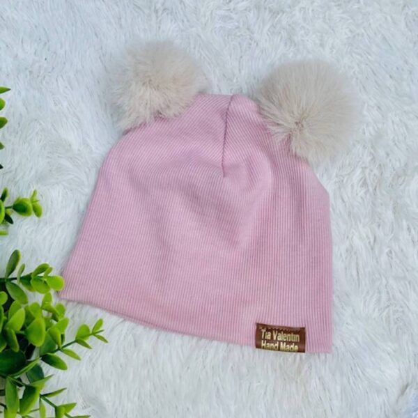 Kapa prehodna, rebrasta, podložena - s cofi