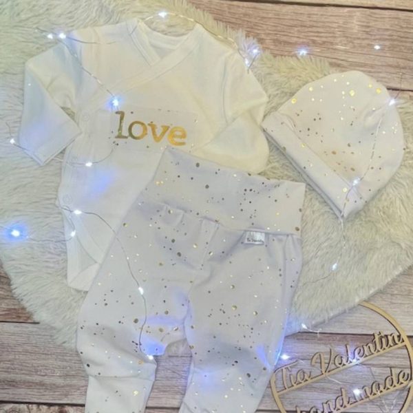 Kompletek za odhod iz porodnišnice "Love"