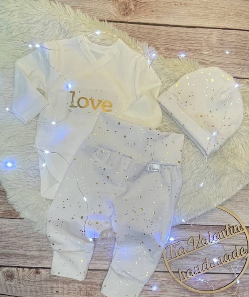Kompletek za odhod iz porodnišnice "Love"